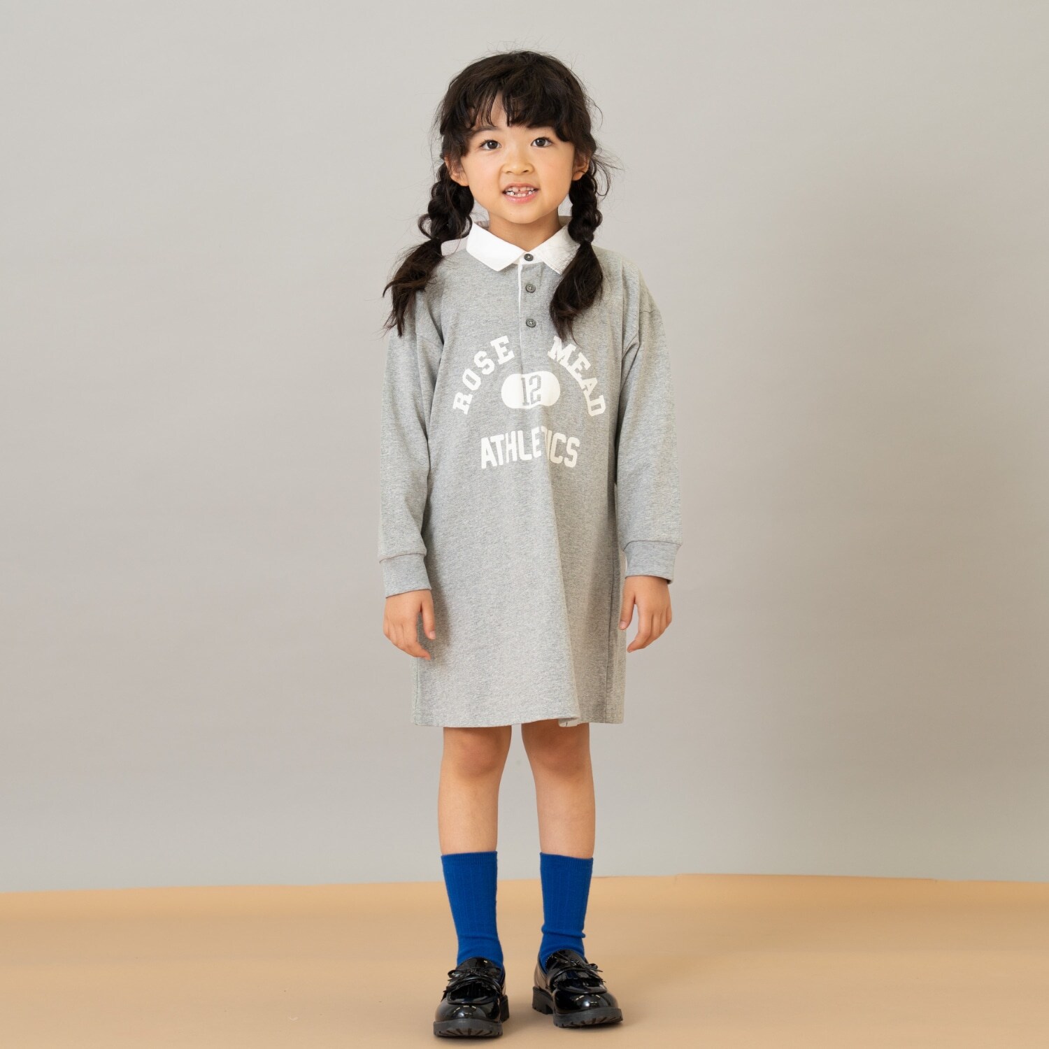 【男女リンク】カレッジプリントラガーワンピ