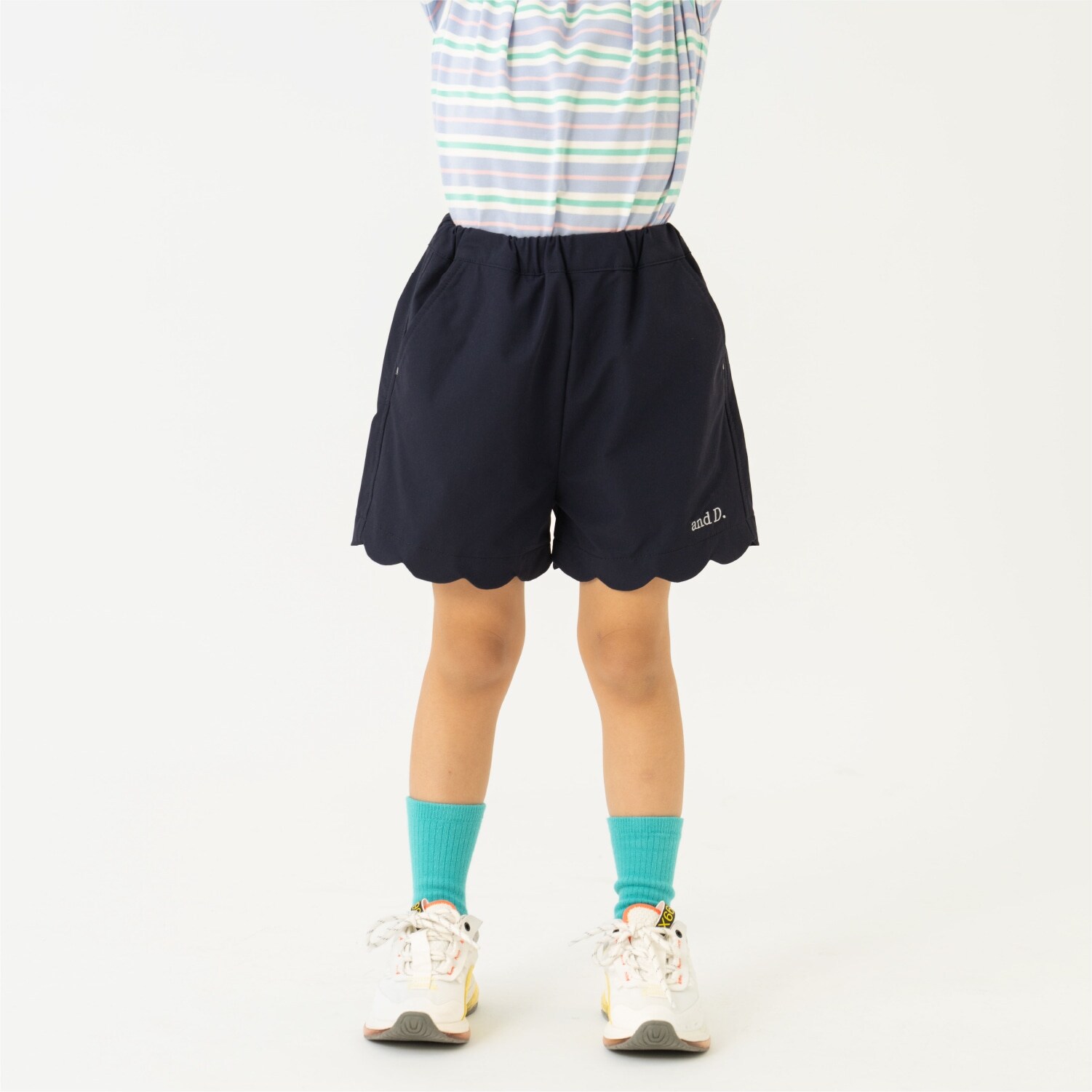 【水陸両用】スソスカラップショートパンツ