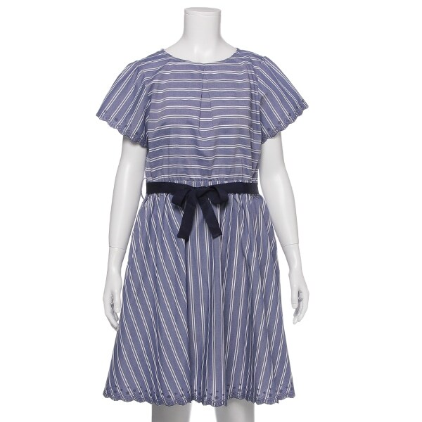 刺しゅうマリンワンピース