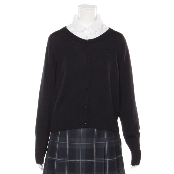 ＊メリノウールクルーカーディガン