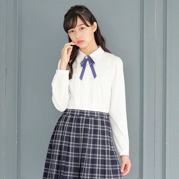 ＊衿つきカットブラウス