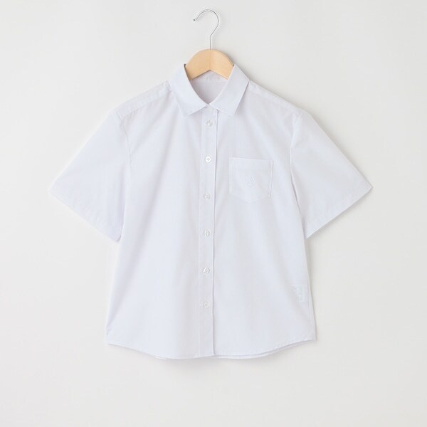 角衿半袖シャツ