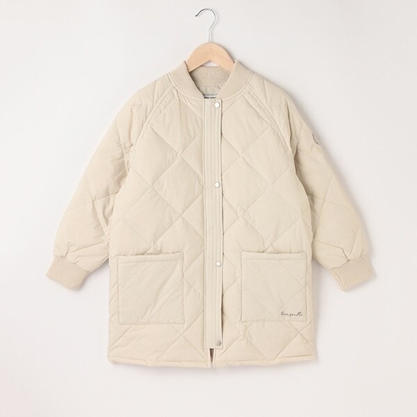 【人気商品再入荷】【直営店で取り扱い無し】【撥水】【家庭洗濯可】リブキルティングコート