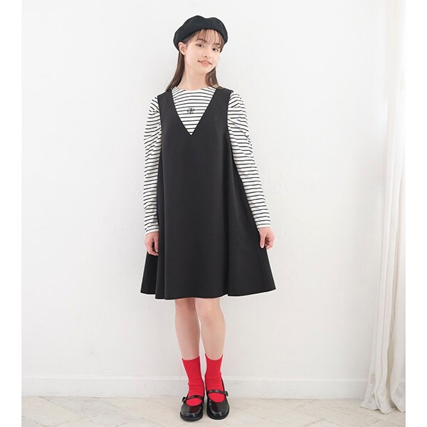 ＊Vネックフレアジャンスカ