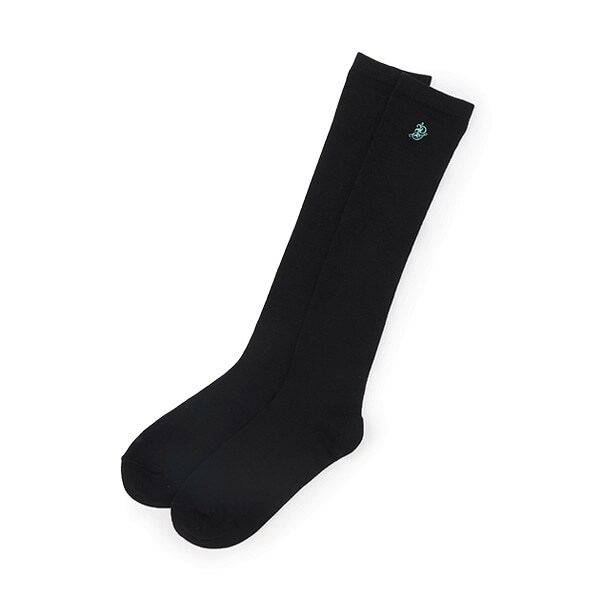 ＊ワンポイント刺しゅうハイソックス