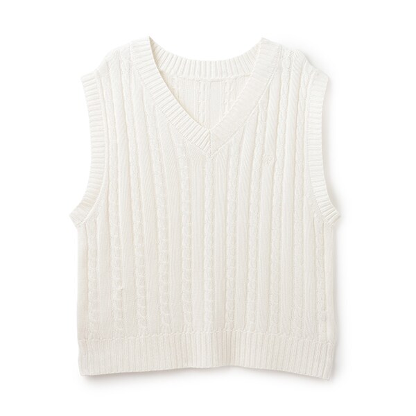 *【接触冷感・抗菌防臭】Vネックベスト