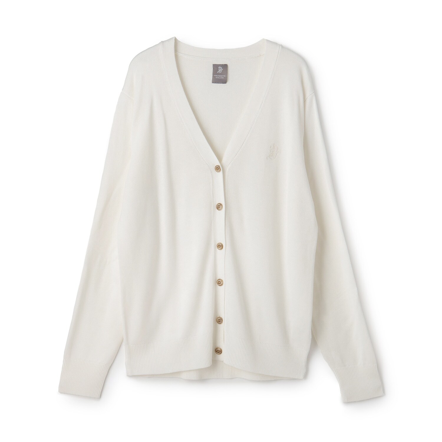 【接触冷感・抗菌防臭】Vネックカーディガン