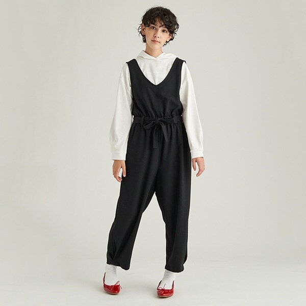 【AMI】後ろカシュクールコンビネゾン