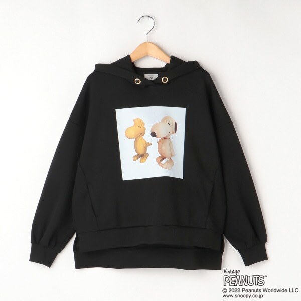 【AMI】【PEANUTSコラボ】コラボプルパーカ