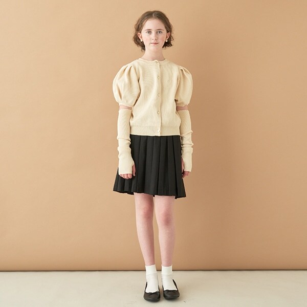 【AMI】ダブルリングプリーツスカパン