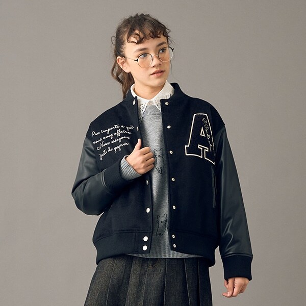 【AMI】中綿スタジャン