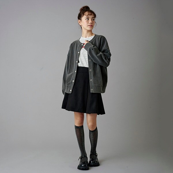 【AMI】ボックスタックミニスカパン