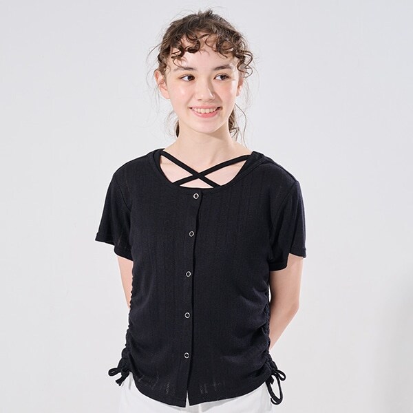 【AMI】【WEB限定】脇ドロスト×カップ付インナー