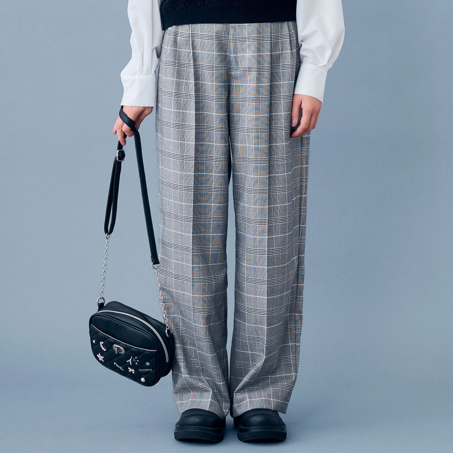 【AMI】サスつきスラックスパンツ