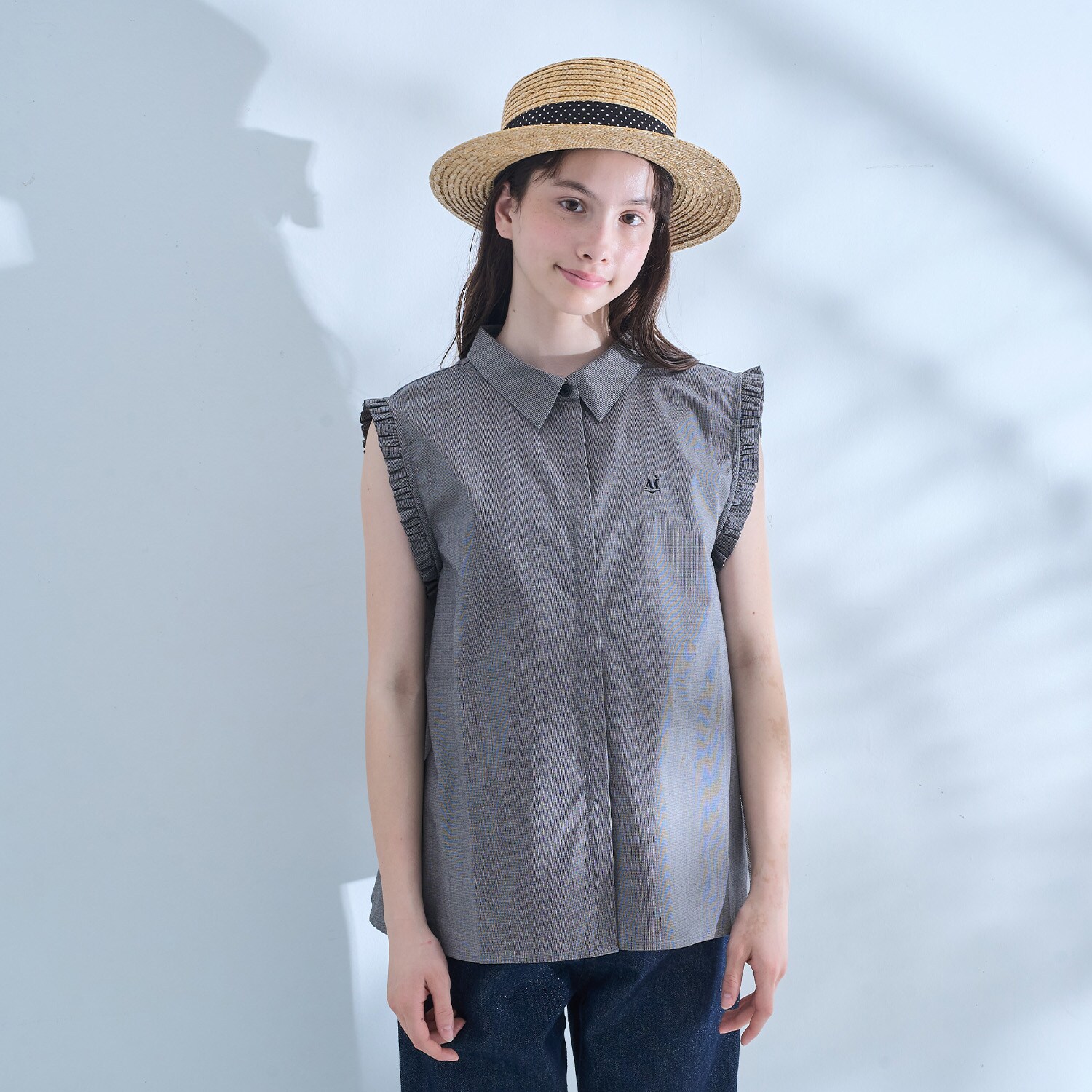 【AMI】アソートノースリーブブラウス