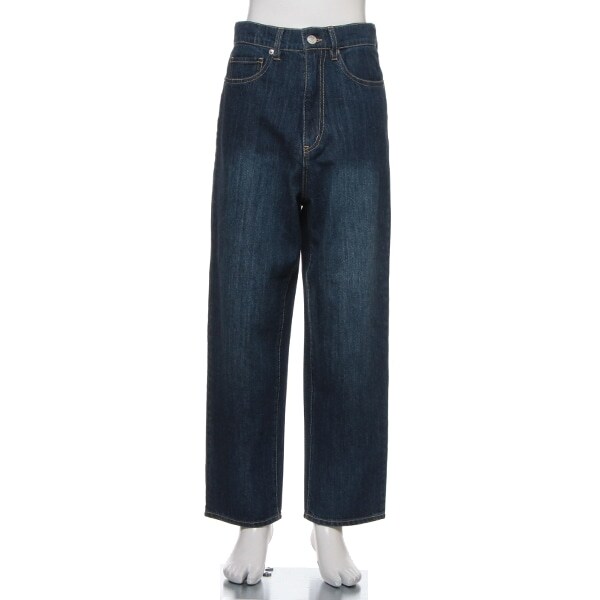 ハイライズアンクル丈ワイドパンツ