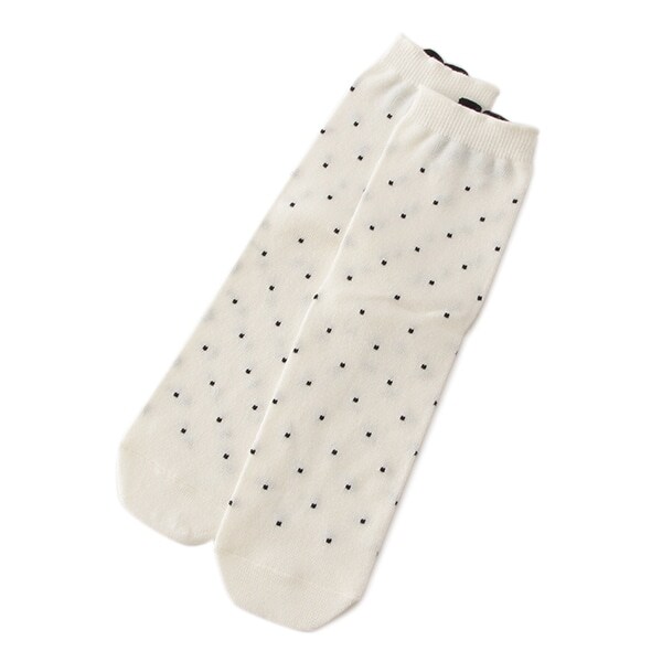 後ろハートクルーソックス