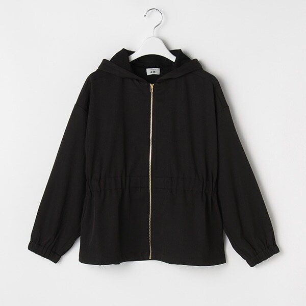 【AMI】 パーカーブルゾン