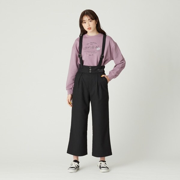 サス付きワイドパンツ