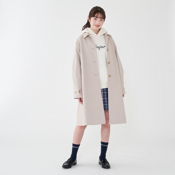 ステンカラーコート