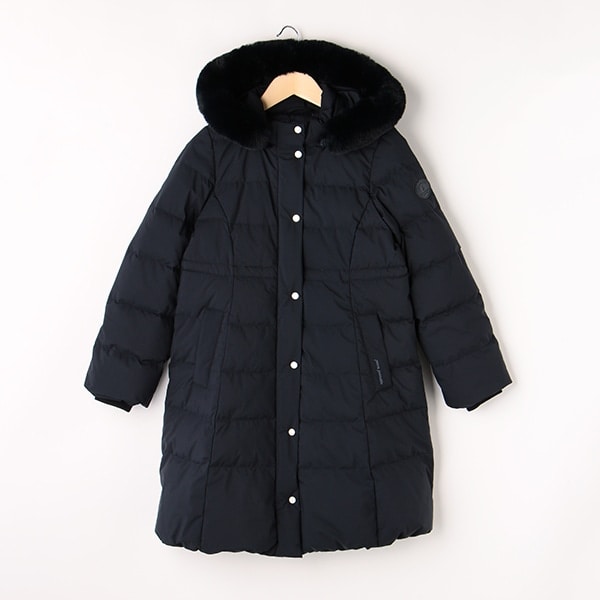 【撥水】【抗菌】ウォッシャブルロングダウンコート