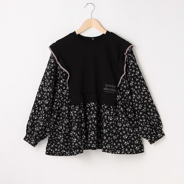 レイヤード風ブラウス