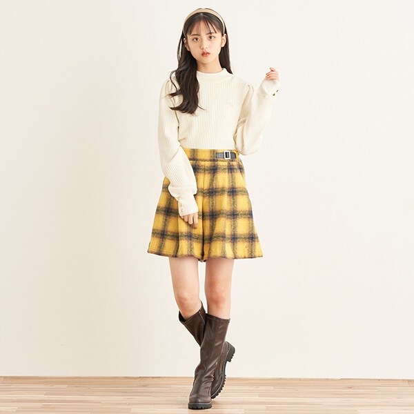 チェックキュロット