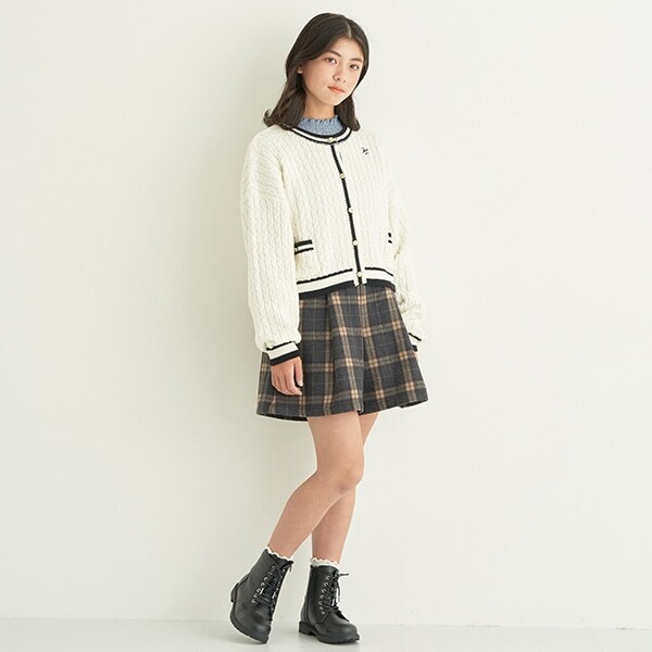 チェックキュロット