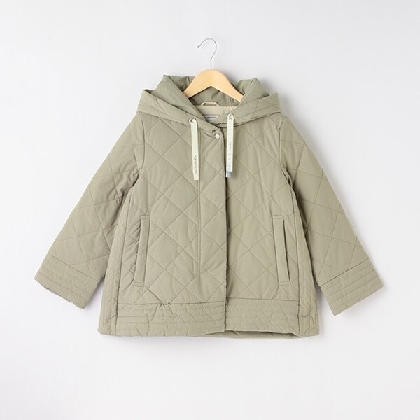 【撥水】【家庭洗濯可】キルティング中綿ブルゾン
