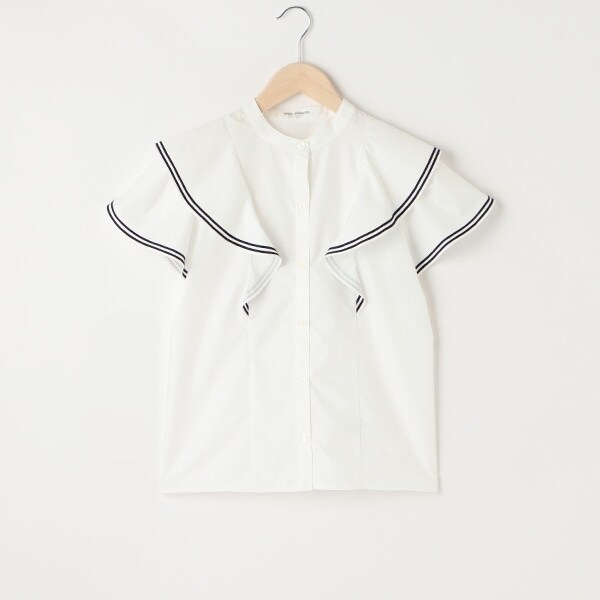 ２WAY肩あきフレアブラウス