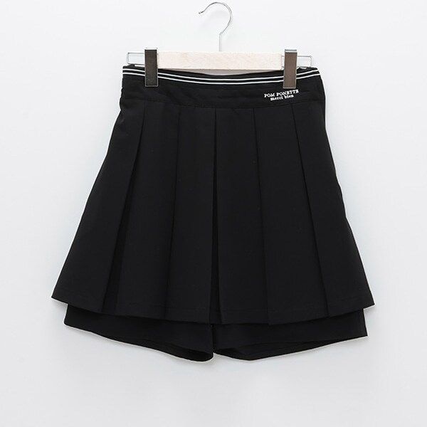 レイヤードプリーツスカパン