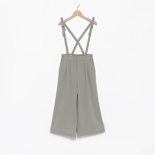 サス付きワイドパンツ