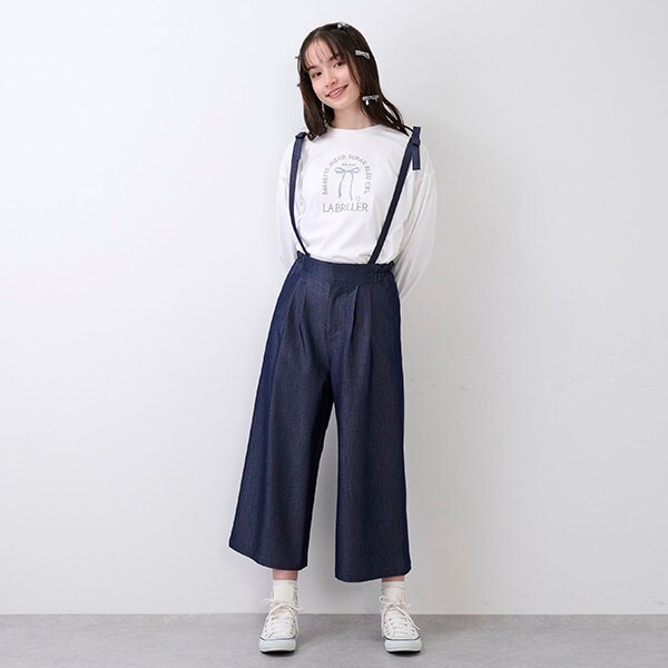 サス付きワイドパンツ