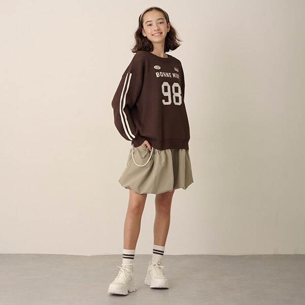 パールチャームバルーンスカート