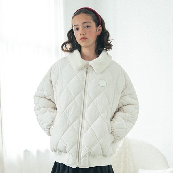 【撥水】【家庭洗濯可】キルティングブルゾン