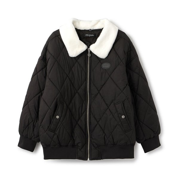 【撥水】【家庭洗濯可】キルティングブルゾン