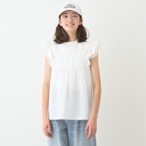 【ニコ☆プチ掲載】フレアスリーブブラウス