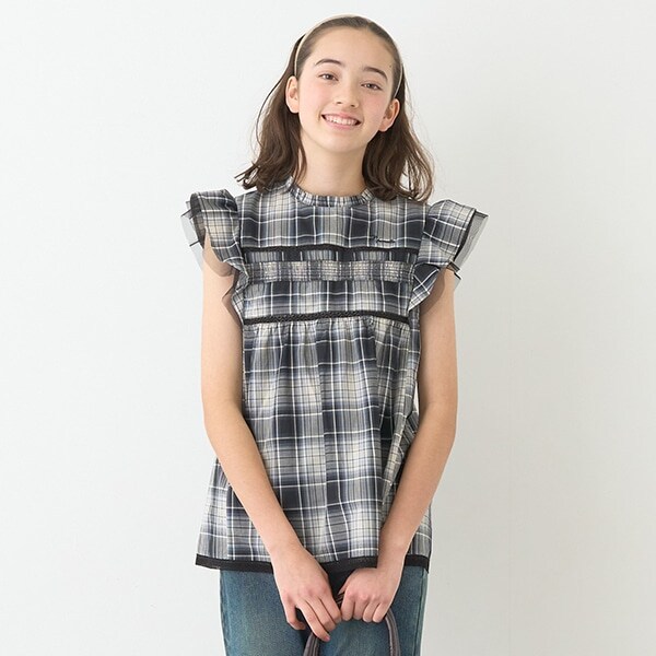 【ニコ☆プチ掲載】フレアスリーブブラウス