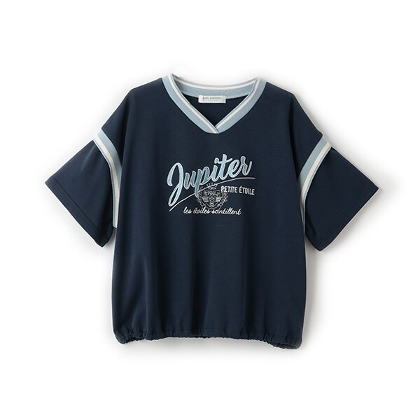 【ニコ☆プチ掲載】リブラインTシャツ