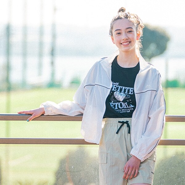 【ニコ☆プチ掲載】【水陸両用】ラインブルゾン