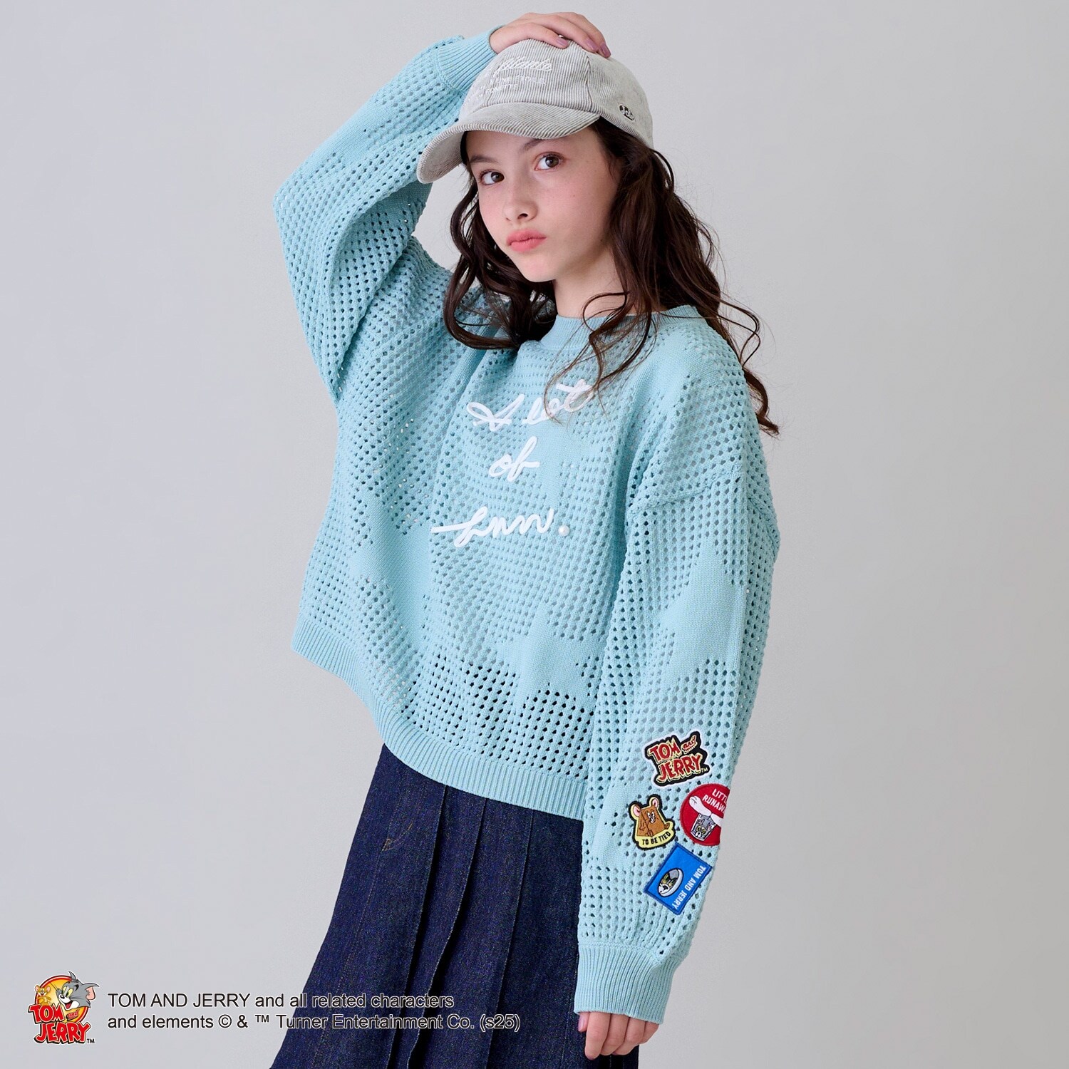 【TOM AND JERRY】星型ワッペンPO×インナーセット