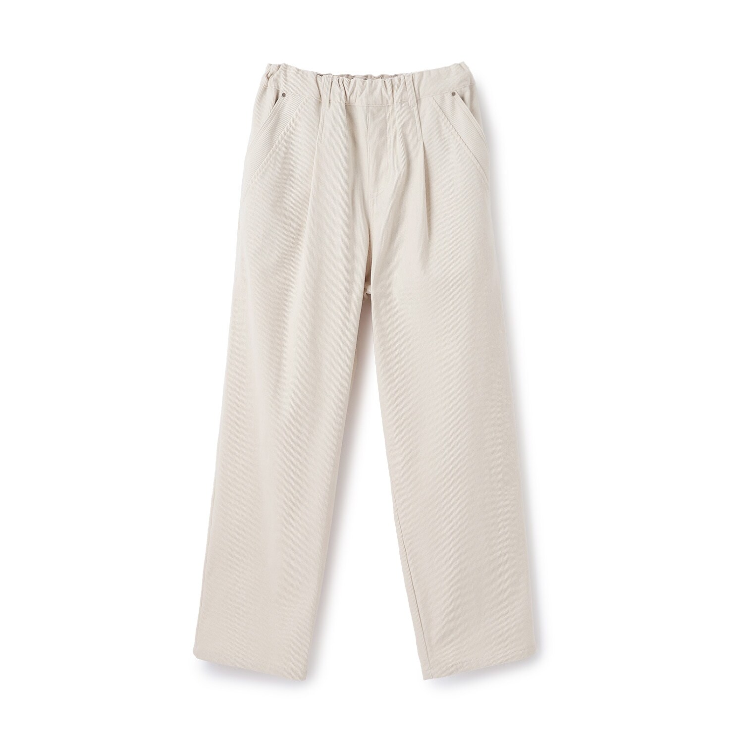 コーデュロイテーパードパンツ