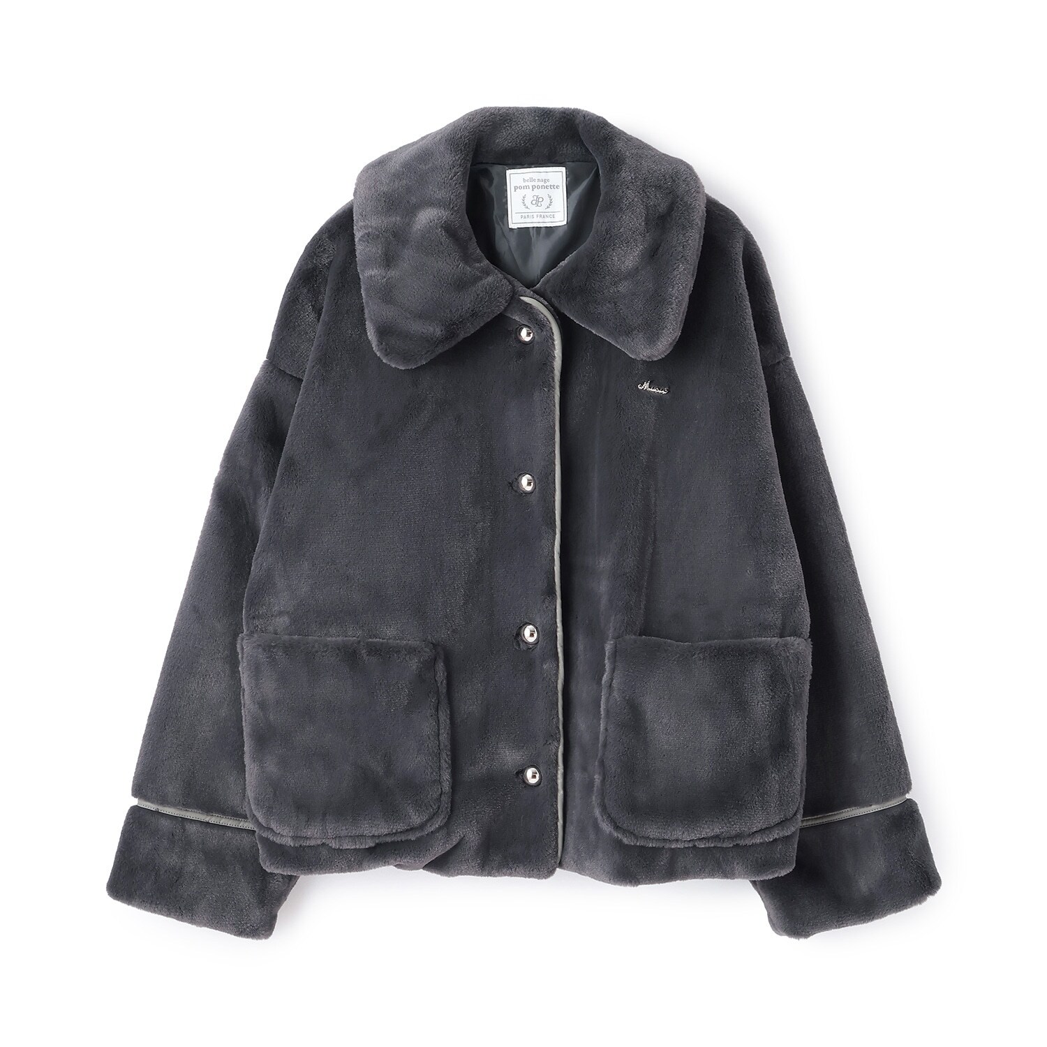 【130cmあり】フェイクファーブルゾン