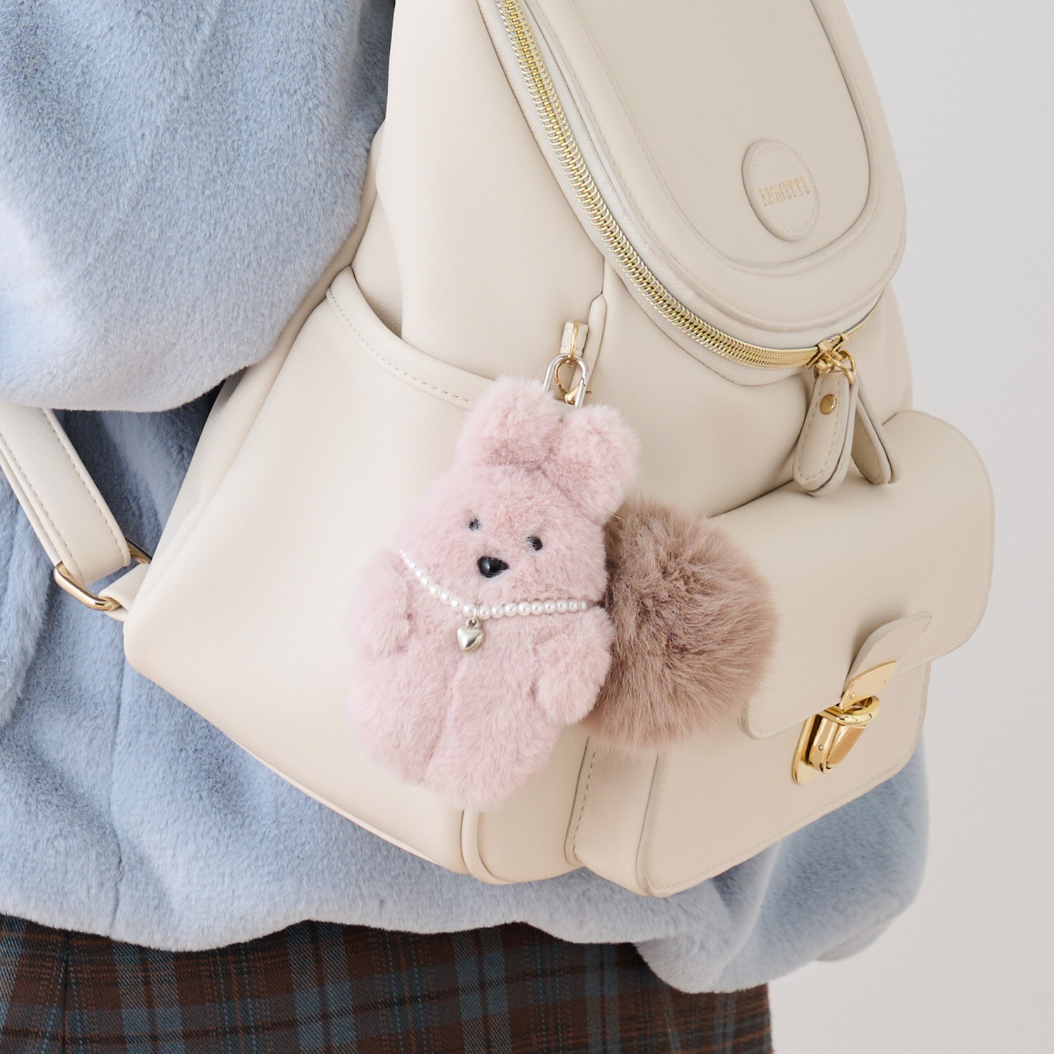 ふわりんアニマルファーチャーム