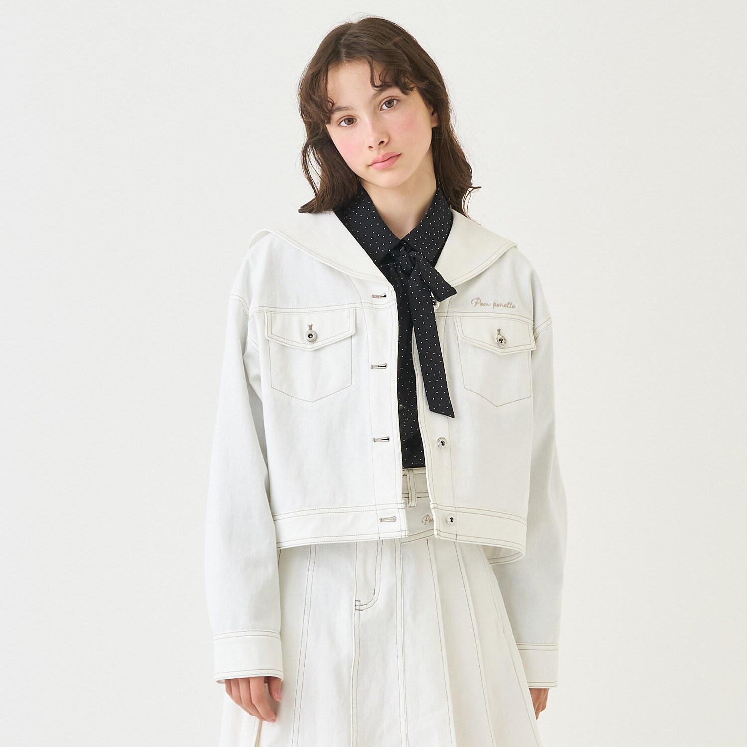 セーラーデニムジャケット