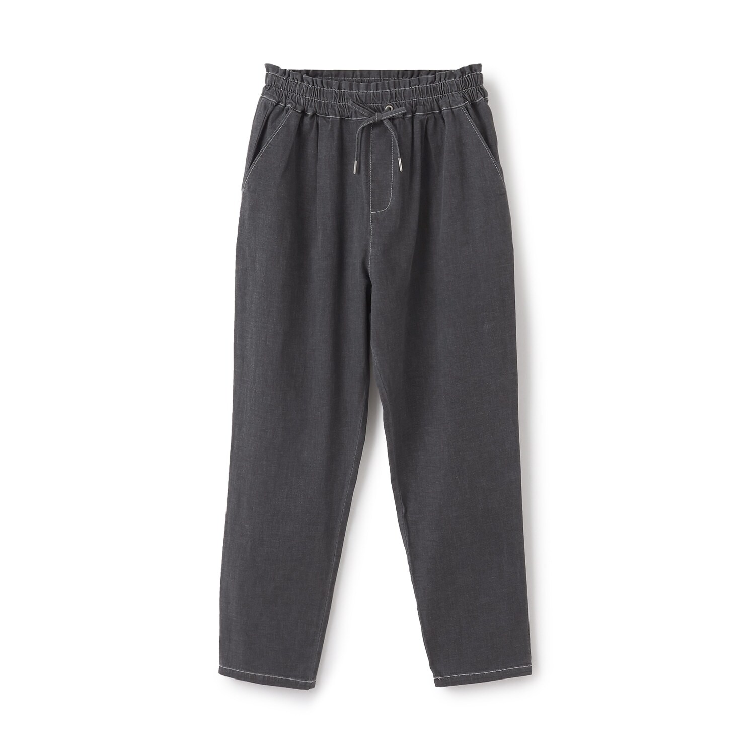 【接触冷感】イージーテーパードパンツ