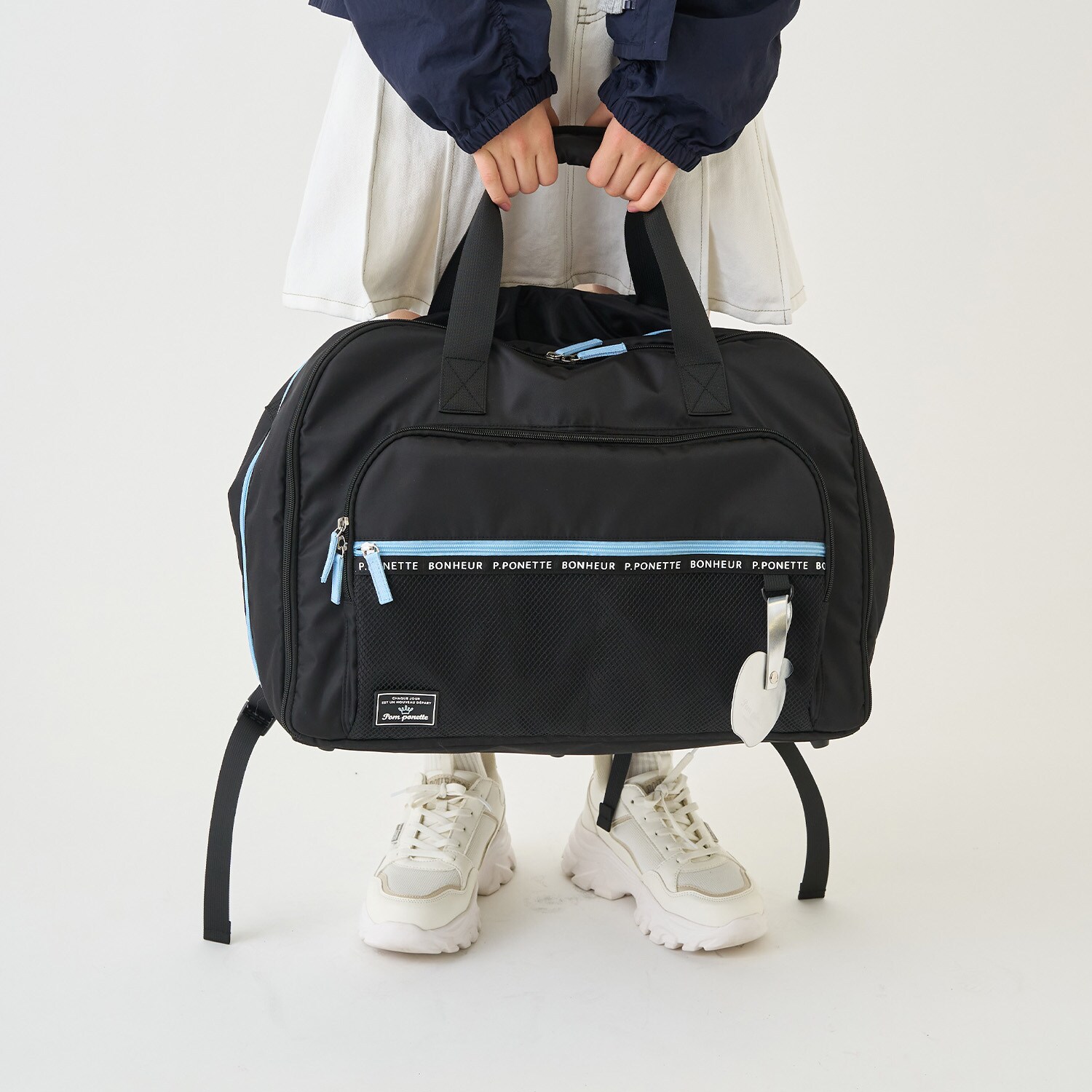 【撥水】3WAYボストンバッグ