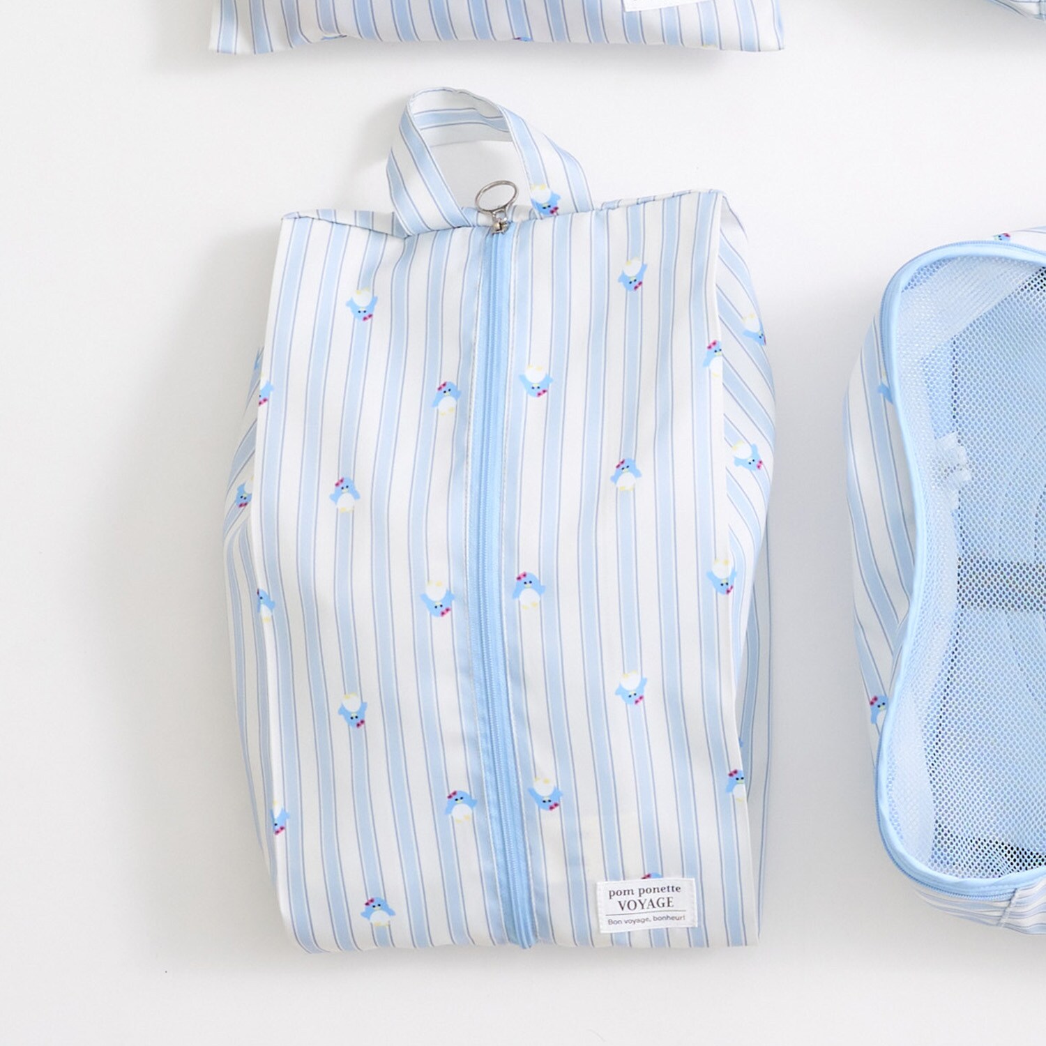 【撥水】総柄シューズケース