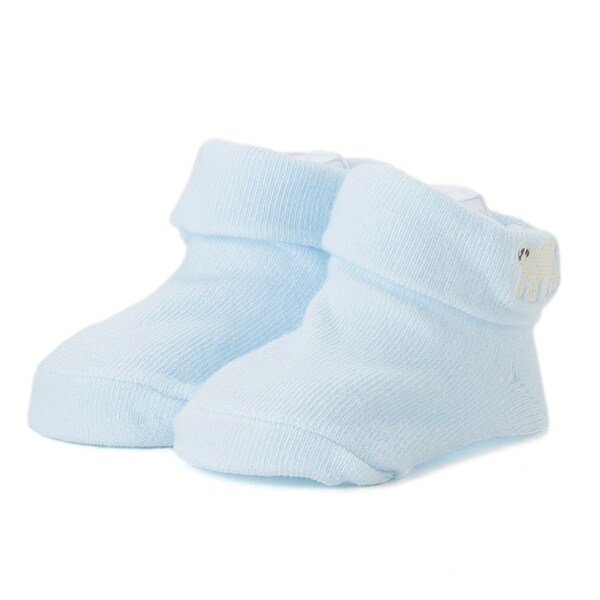 動物刺しゅうカップソックス