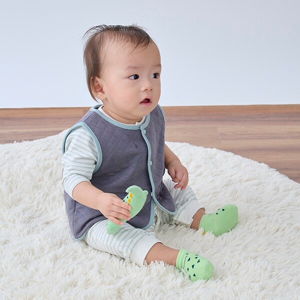 アニマルポケットキルトベスト